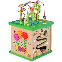 TOOKY TOY Izglītojošais Kubu Šķirotājs Labirints Savijas Dzīvnieki