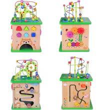 TOOKY TOY Izglītojošais Kubu Šķirotājs Labirints Savijas Dzīvnieki