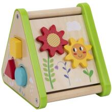 TOOKY TOY ROTAĻLIETU KASTE XXL Montessori izglītojoša kaste 6in1 Sensorā 19-24 mēneši
