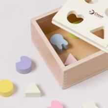 CLASSIC WORLD Stacking Shapes Wooden Sorter for Children 10 pcs.