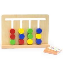 VIGA loģikas spēle "Atveido krāsas un formas" Montessori stilā
