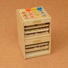 MASTERDKIZ Small Cabinet for Storage of Handy Educational Boards for 3 Boards