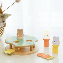 CLASSIC WORLD Wooden Game Jumping Bunnies 12m+