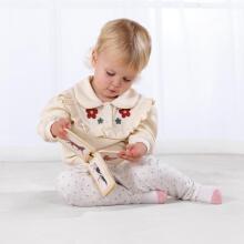 TOOKY TOY ROTAĻLIETU KASTE XXL Montessori izglītojoša kaste 6in1 Sensorā 7-8 mēneši