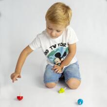 TOOKY TOY Prasmju spēļu komplekts Savācamo nūjiņu komplekts JoJo Vilkšanas vilciņš Elephant 46 gab.
