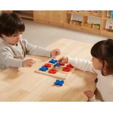 Viga Wooden Classic Tic Tac Toe Game