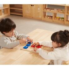 Viga Wooden Classic Tic Tac Toe Game
