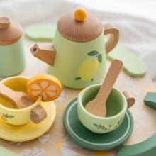 CLASSIC WORLD Wooden Tea Set 14 pcs.