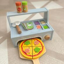 TOOKY TOY Pizzeria Деревянные принадлежности для пиццерии