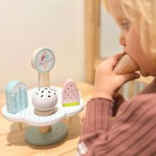 TOOKY TOY Деревянное магнитное мороженое на подставке