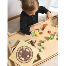 TOOKY TOY Forest Set Stack Puzzle Blocks Figures