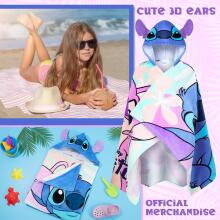 Disney Stitch Bath Poncho Art.249990 Dvielis -pončo