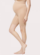 Sweet Mama Panties Art.63974 Black Bezvīļu biksītes/šorti ar augsto vidukli un vēdera atbalstu (S/XL)