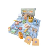 TOOKY TOY Zestaw Piknikowy Owoce do Krojenia Zestaw Śniadaniow
