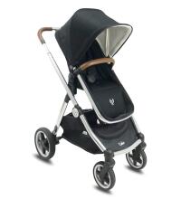 Arrue Obe Art.250630 Black  Baby stroller with cradle