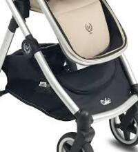 Arrue Obe Art.250630 Black  Baby stroller with cradle