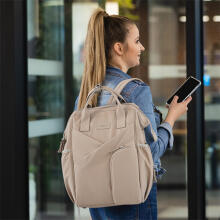 1649/02 BACKPACK FOR MOTHER MODERN STYLE BEIGE