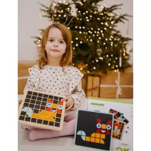 TOOKY TOY Wooden Mosaic Montessori Puzzle