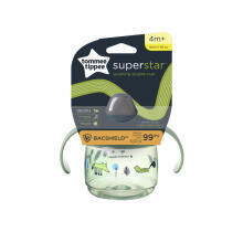 TOMMEE TIPPEE mācību krūze WEANING SIPPEE, 4m+, 190ml, green, 44780301