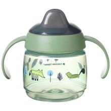 TOMMEE TIPPEE mācību krūze WEANING SIPPEE, 4m+, 190ml, green, 44780301
