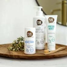 Pure Beginnings Scent Free Art.251265 natural soothing unscented deodorant roll-on with Aloe vera and jojoba oil, 75 ml