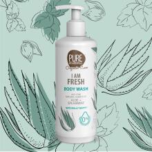 Pure Beginnings Body Wash I am Fresh Art.251272 освежающий гель для душа с алоэ вера и мятой, 500 мл
