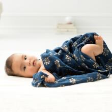 Aden Anais Muslin Swaddles Art.251318 Map The Star  High quality bamboo muslin swaddle, 1 pc. (120x120 cm)