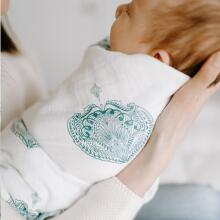 Aden Anais Muslin Swaddles Art.251320 Map The Star High quality bamboo muslin swaddle, 1 pc. (120x120 cm)