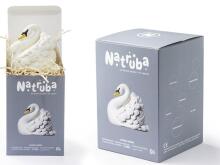 Natruba Bath Toy Flamingo Art.251329 Flamingo no 100% naturāla (dabas) kaučuka