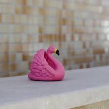 Natruba Bath Toy Peacock Art.251330 Pavlīns no 100% naturāla (dabas) kaučuka