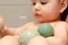 Natruba Rubber Rattle Art.251338  Прорезыватель из 100% натурального (природного) каучука