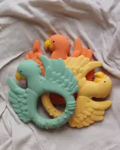 Natruba Rubber Rattle Art.251338  Прорезыватель из 100% натурального (природного) каучука