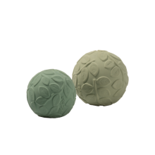 Natruba Rubber Sensory Balls Art.251354 Zobu graužāmais bumbas no 100% naturāla (dabas) kaučuka