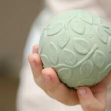 Natruba Rubber Sensory Balls Art.251355 Zobu graužāmais bumbas no 100% naturāla (dabas) kaučuka