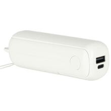 Ikonka Art.KX3075 Rakstāmgalda ventilators mini rokas saliekamais ventilators portatīvais USB balts