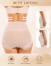 Tummy Control Underwear Shape Pants Art.25150 Modelēšanas un atbalstīšānas apakšbikses ar augstu jostas vietu (S-XXL)