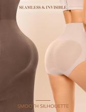 Tummy Control Underwear Shape Pants Art.25150 Modelēšanas un atbalstīšānas apakšbikses ar augstu jostas vietu (S-XXL)