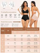 Tummy Control Underwear Shape Pants Art.25150 Modelēšanas un atbalstīšānas apakšbikses ar augstu jostas vietu (S-XXL)