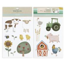 Little Dutch Wall Sticker Art.WD340022 Little Farm Measuring wall sticker