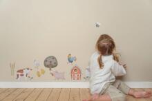 Little Dutch Wall Sticker Art.WD340022 Little Farm Measuring wall sticker