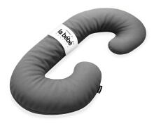 La Bebe™ Maternity Pillow Sì -Duo Art.227028 Kokvilna audums. Daudzfunkcionāls spilvens/pakavs grūtniecēm, ar memory foam