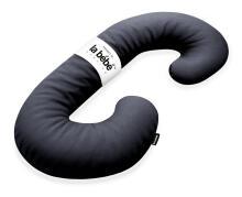 La Bebe™ Maternity Pillow Sì -Duo Art.227038 Kokvilna audums. Daudzfunkcionāls spilvens/pakavs grūtniecēm, ar memory foam