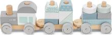 Navaris Wooden Train Art.55243.01 Koka vilciens ar noņemamām figūrām - klučiem