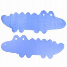 Bam Bam Bath Mat Crocodile Art.BL148 Blue Paklājs vannas istabai neslīdošs