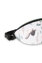 WAIST BAG OLIVE CRANES