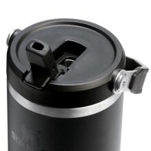 Termokrūze ar salmiņu The IceFlow Flip Straw 2.0 Tumbler 0,89L melna 2.0