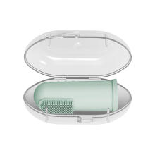 DR.BROWN’S silicone teething brush for cleaning teeth, with box, green
