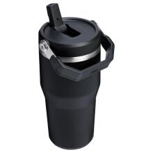 Thermo mug with straw The IceFlow Flip Straw 2.0 Tumbler 0.6L black 2.0