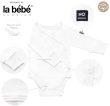 La Bebe™ Baby Set Art.9-07-33 White Bērnu komplektiņš no 3 daļam