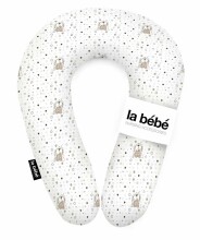 La Bebe™ Snug Cotton Nursing Maternity Pillow Art.25238 Bunnies Подкова для сна / кормления малыша, 20x70 см